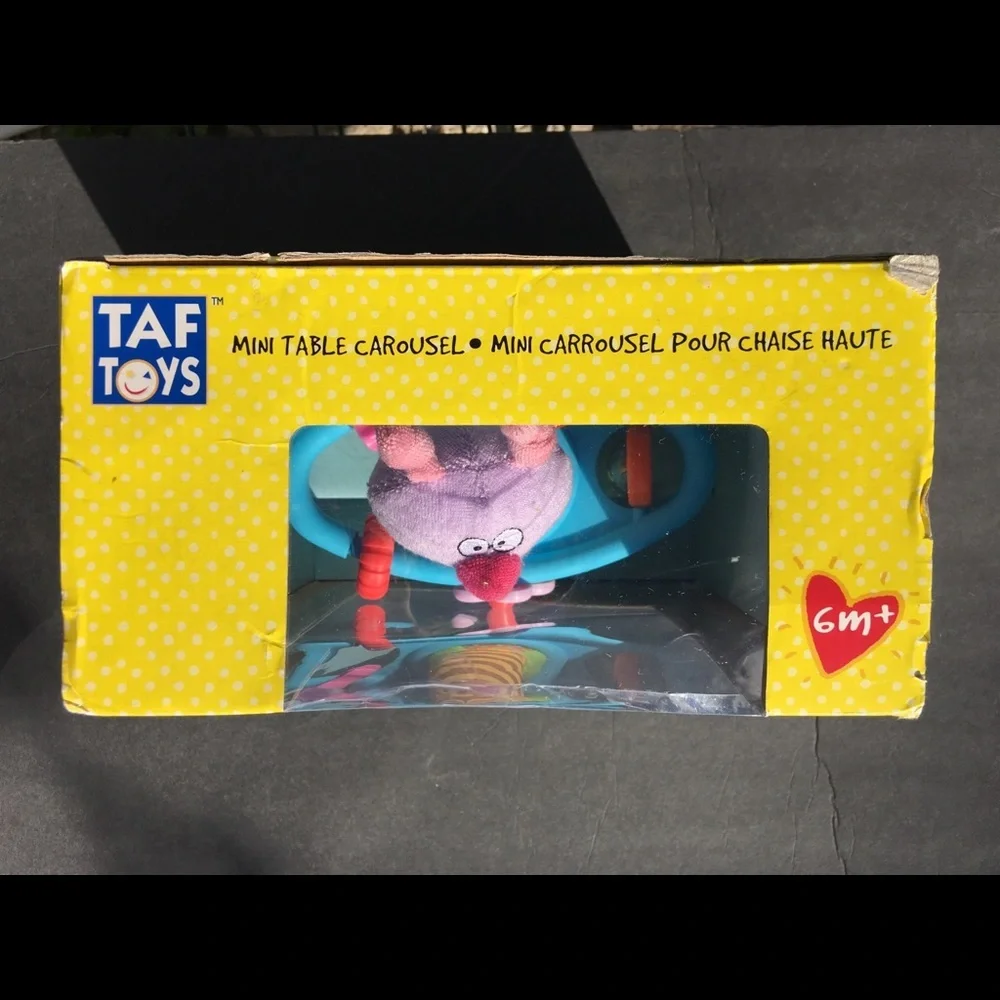 TAF Toys Butterfly Mini Table Carousel 10915 Develops Motor Skills 6 Months +